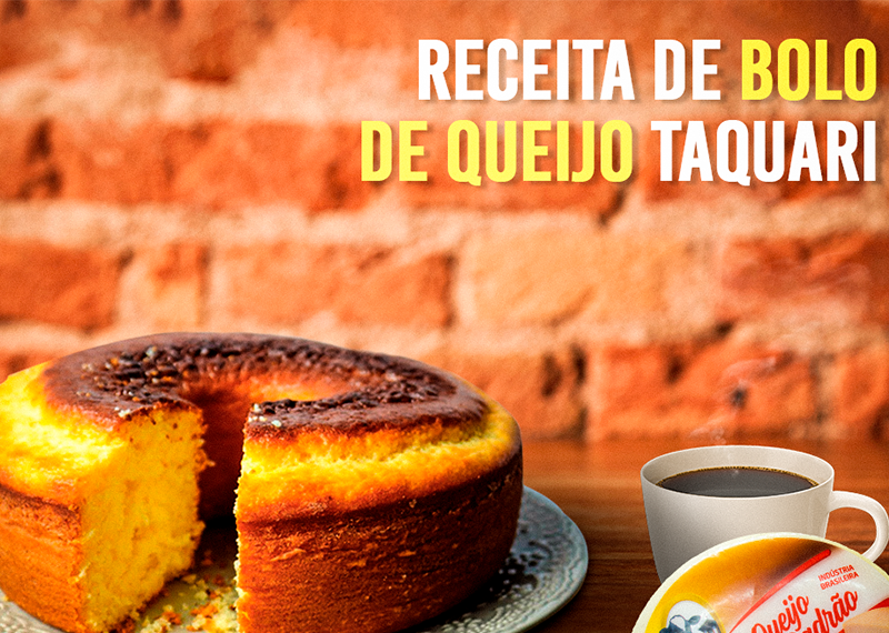 bolo de queijo de liquidificador taquari
